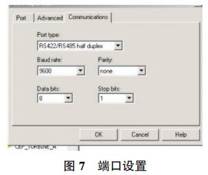 端口設置